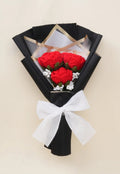 Handmade 3-Rose Bouquet by Fourloom, photo 1