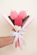 Handmade 3 Tulip Bouquet by Fourloom, photo 1