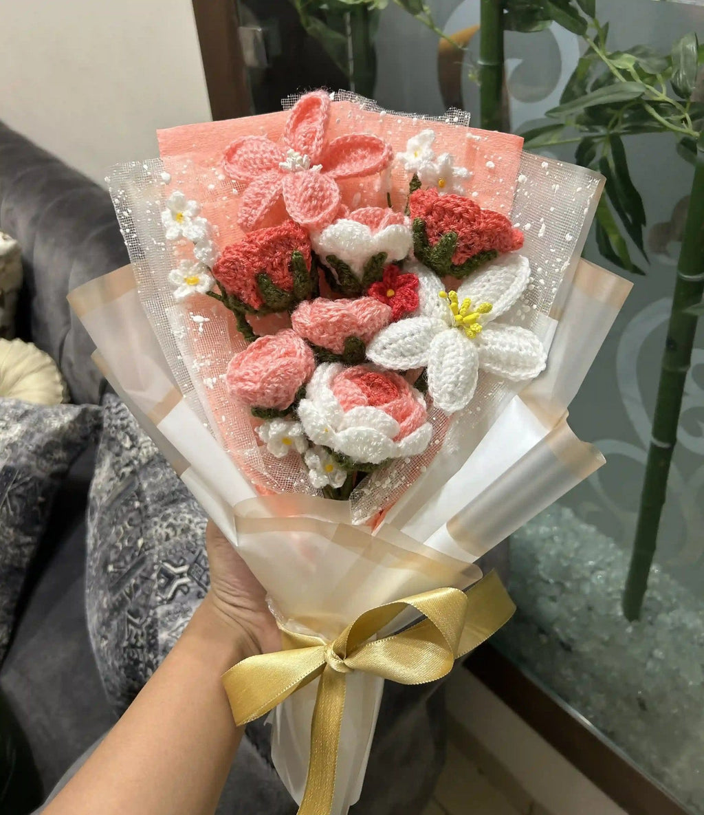 Handmade Biggest Pink Bouquet by Fourloom, photo 1
