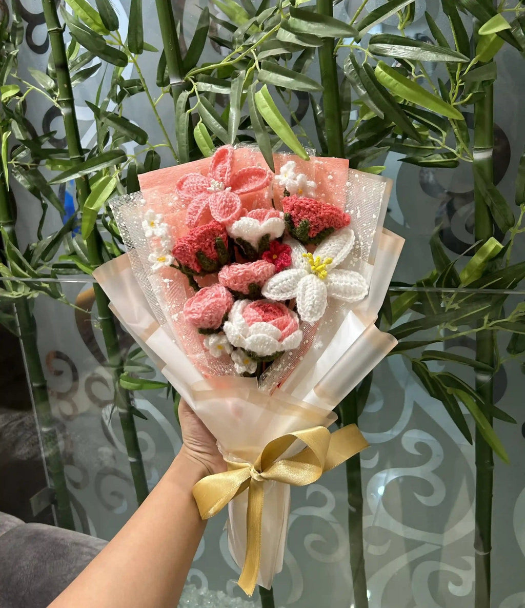 Handmade Biggest Pink Bouquet by Fourloom, photo 2
