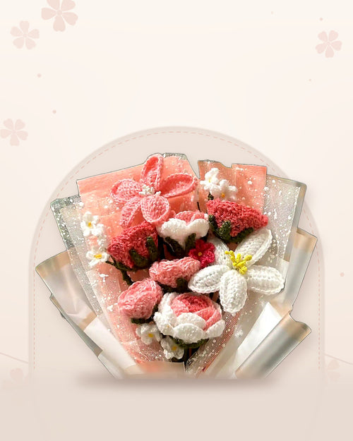 Handmade Biggest Pink Bouquet by Fourloom, photo 2