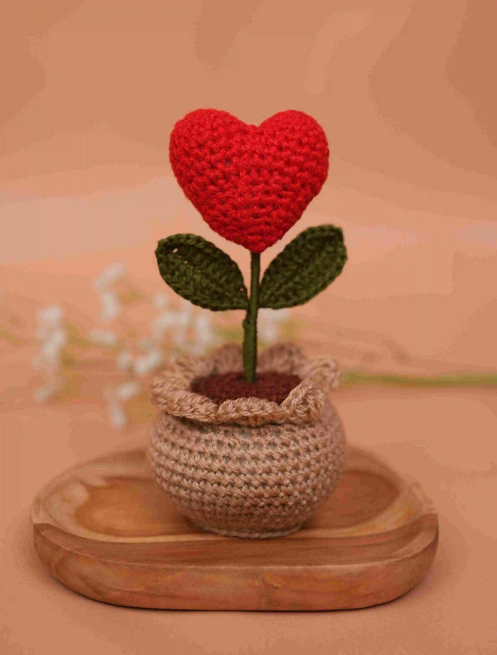Handmade Heart Crochet Pot by Fourloom, photo 2