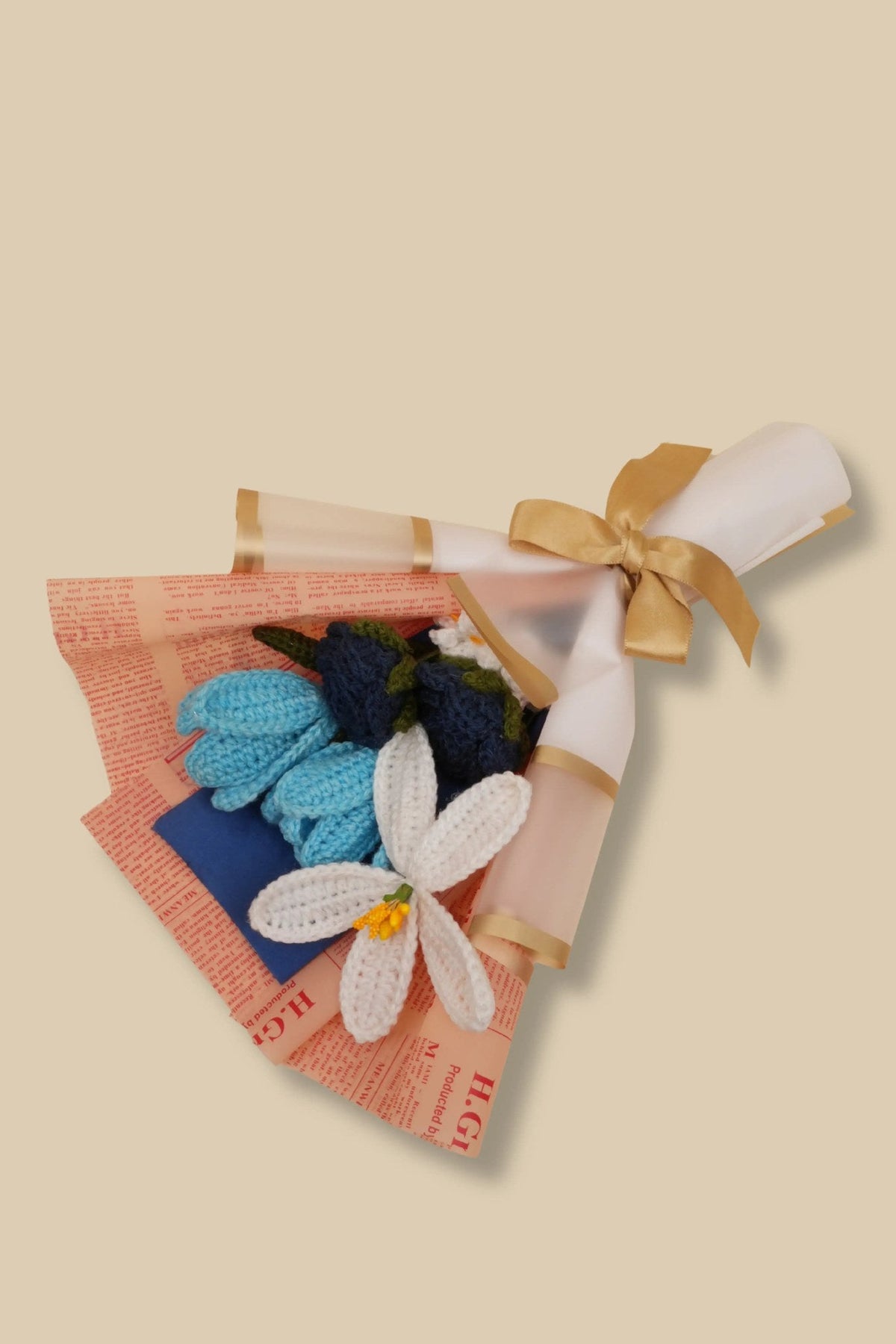 Handmade Jumbo Bouquet with Lily by Fourloom, photo 3