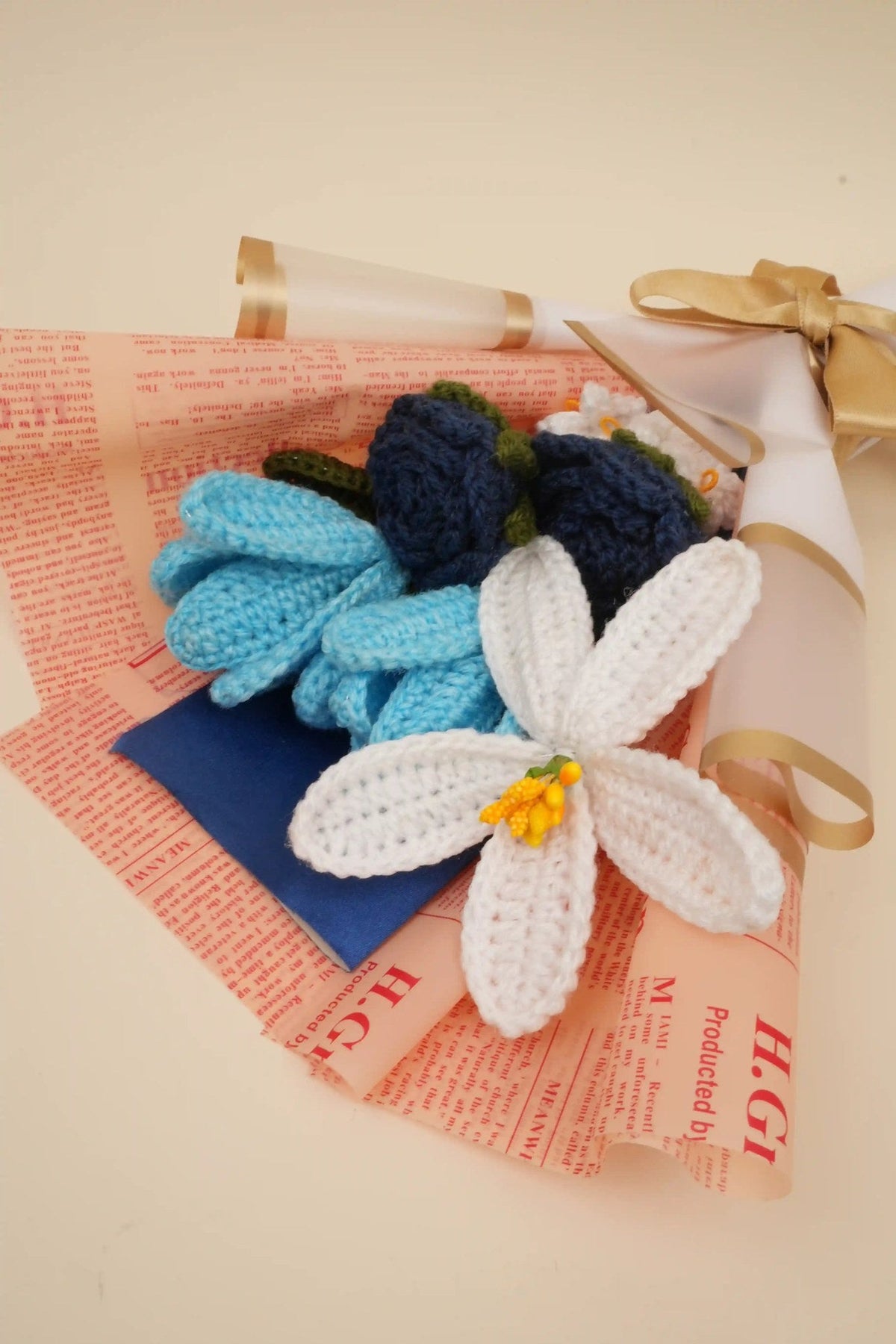Handmade Jumbo Bouquet with Lily by Fourloom, photo 5