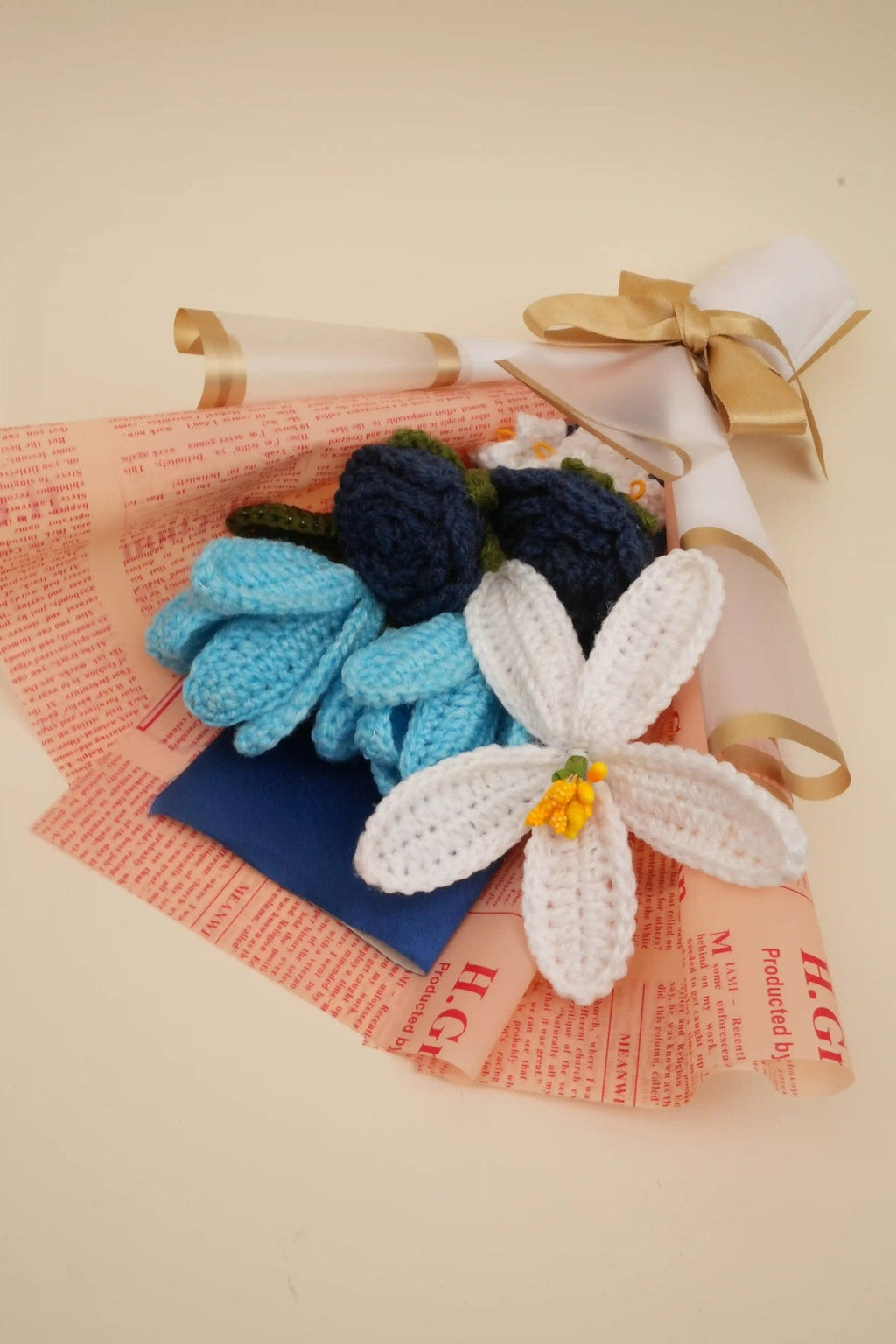 Handmade Jumbo Bouquet with Lily by Fourloom, photo 6