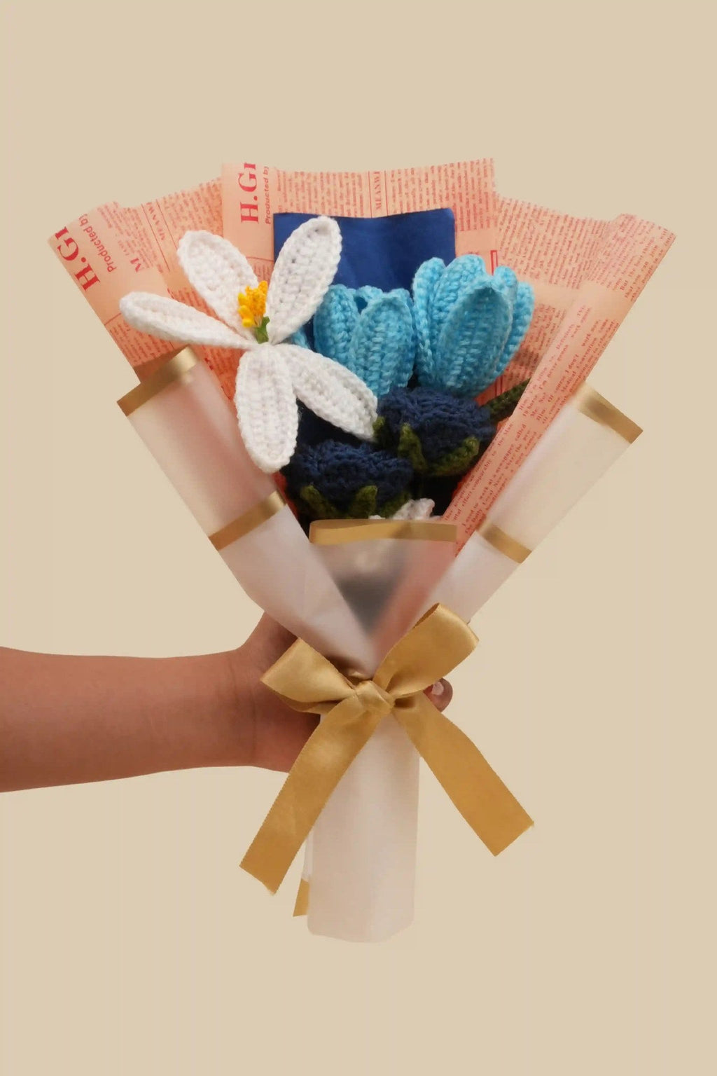 Handmade Jumbo Bouquet with Lily by Fourloom, photo 7