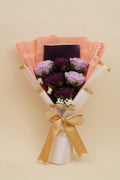 Handmade Jumbo Purple Rose Bouquet by Fourloom, photo 1