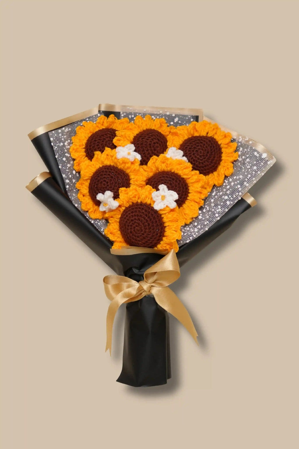 Handmade Jumbo Sunflower Bouquet by Fourloom, photo 2