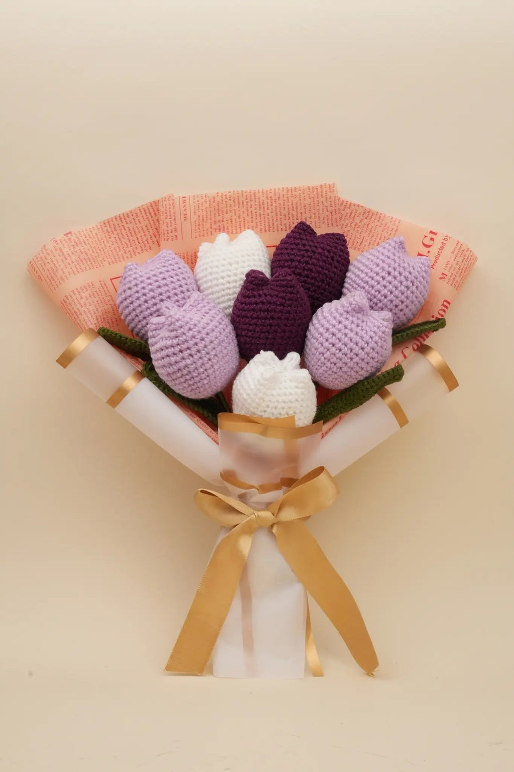 Handmade Jumbo Tulip Bouquet by Fourloom, photo 1