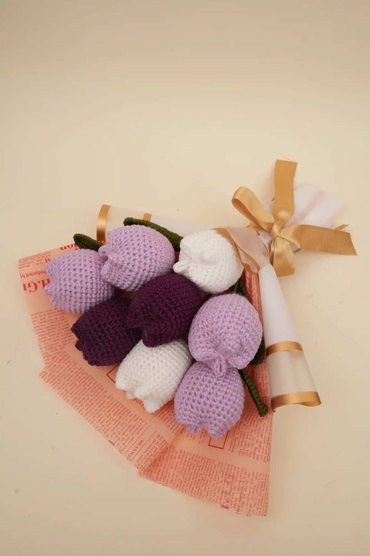 Handmade Jumbo Tulip Bouquet by Fourloom, photo 2