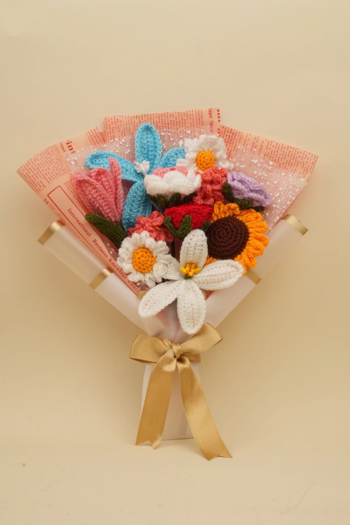 Handmade Mixed Flower Bouquet by Fourloom, photo 1