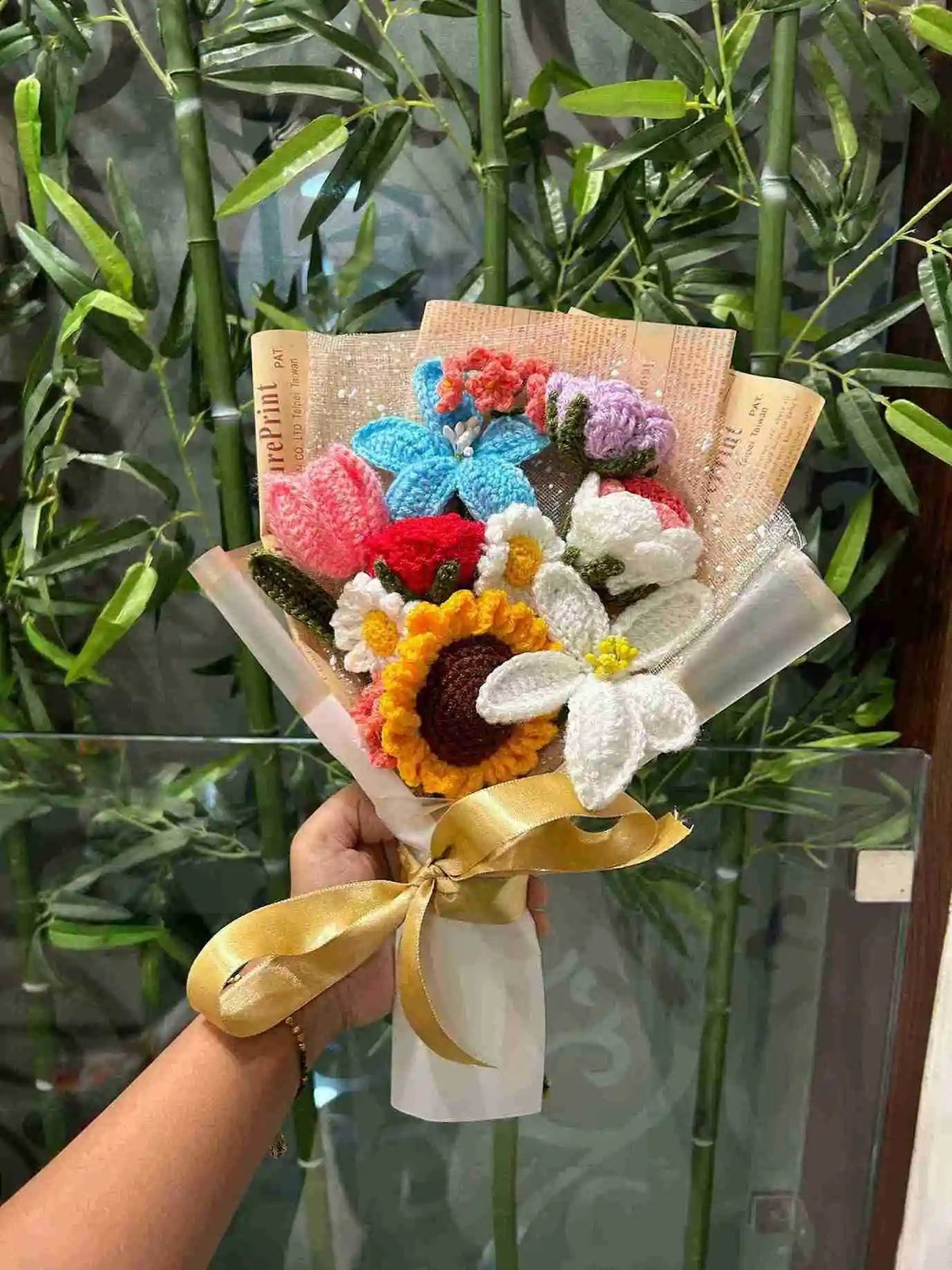 Handmade Mixed Flower Bouquet by Fourloom, photo 6