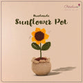 Handmade Sunflower Crochet Pot by Fourloom, photo 1