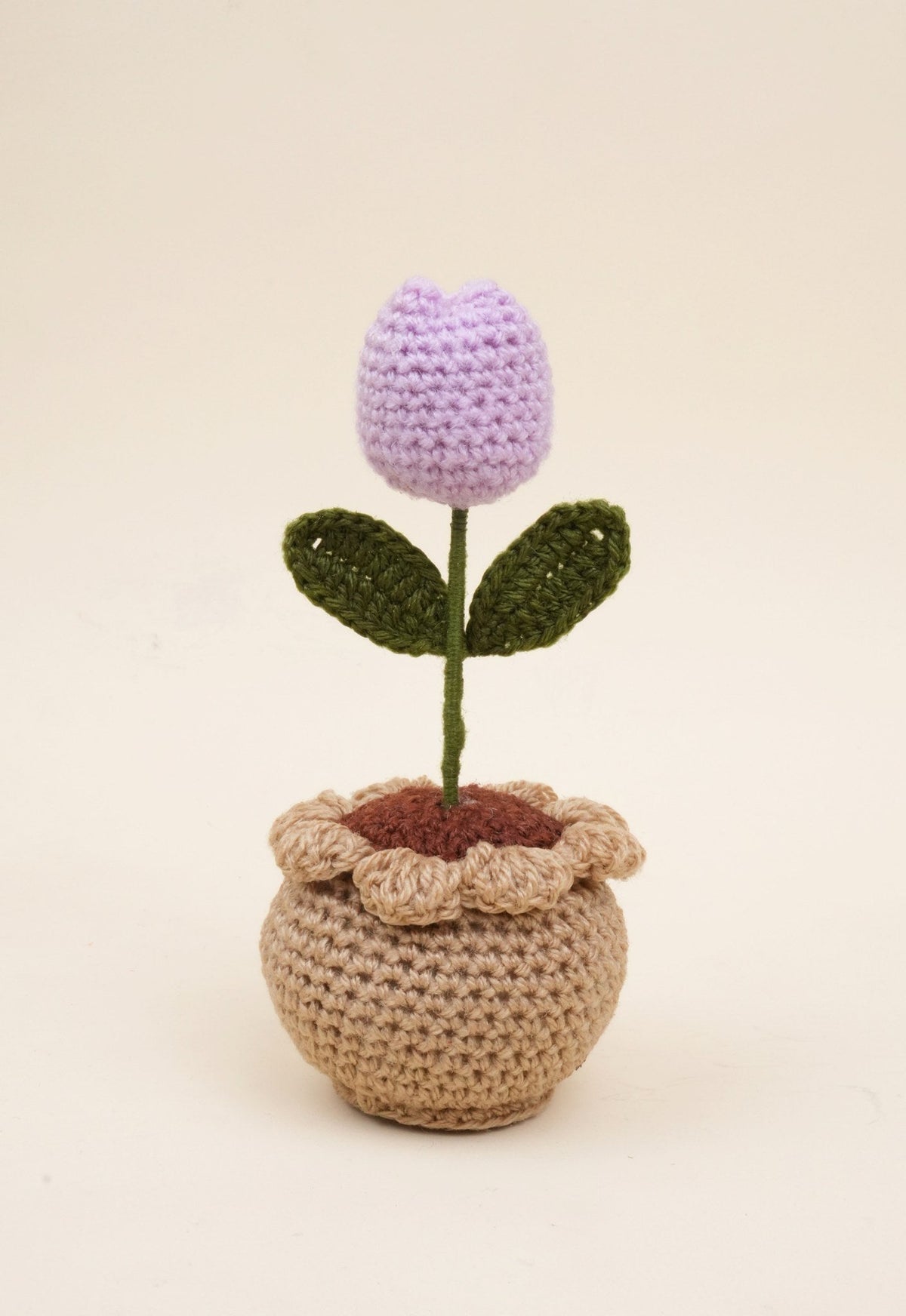 Handmade Tulip Crochet Pot by Fourloom, photo 1